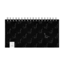 Pepa lani deskplanner Black & White dinos small zwart