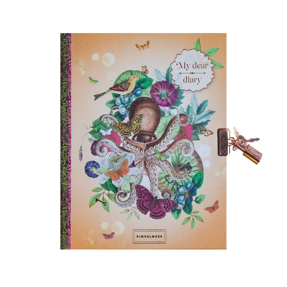 Pimpelmees my dear diary with lock Mango