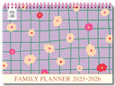 Pepa Lani family planner 2025-2026 Flower - Lilac