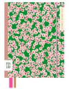 Pepa Lani family diary 2026 Flower flowerfield green & pink