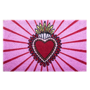 Kitsch Kitchen deurmat Milagro roze