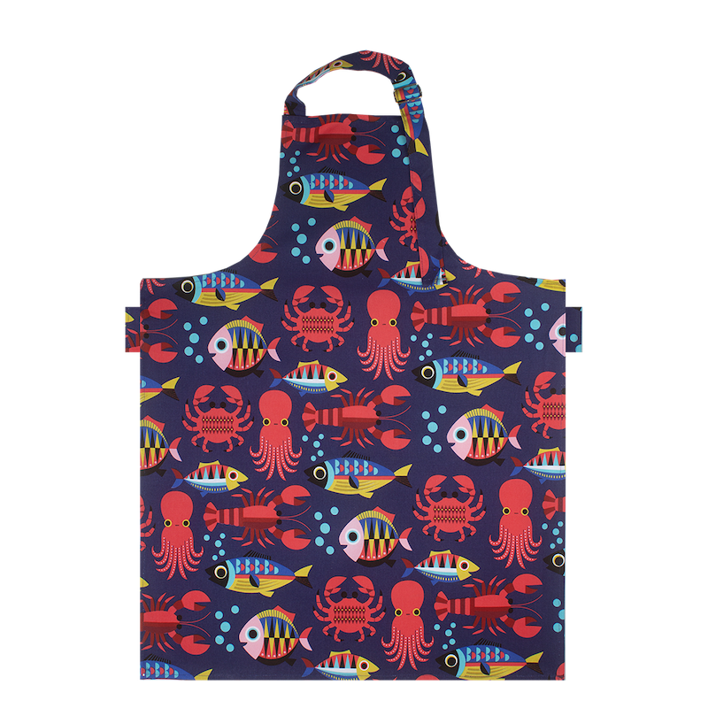 Kitsch Kitchen apron Sealife