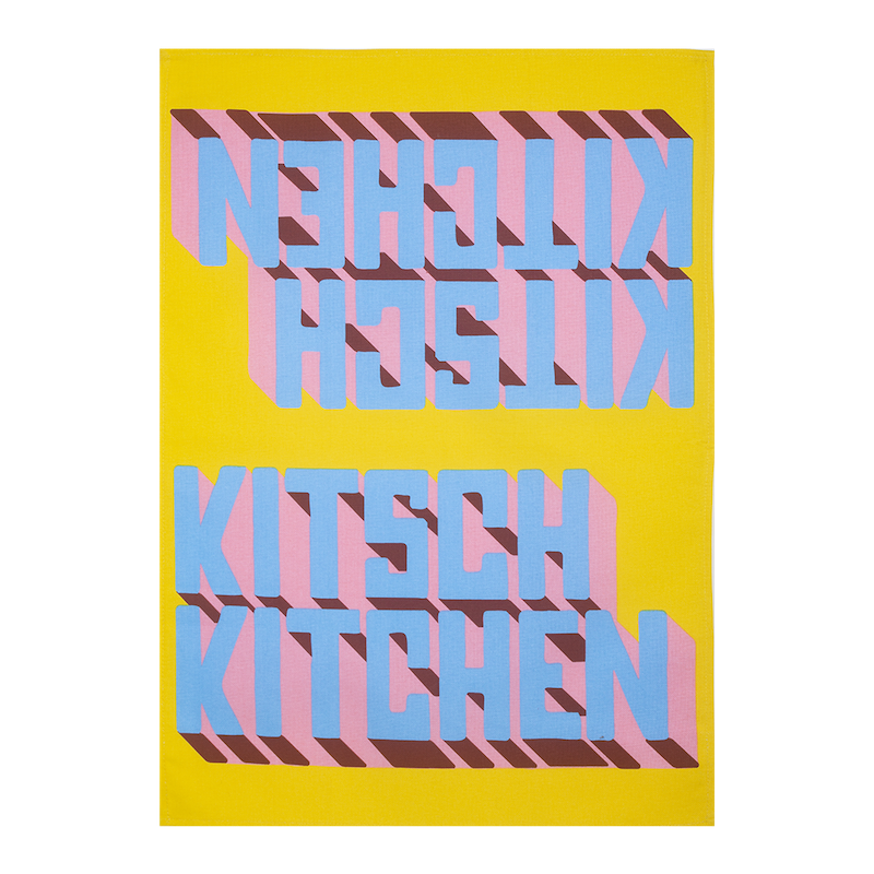 Kitsch Kitchen tea towel Streetstyle Kitsch Kitchen