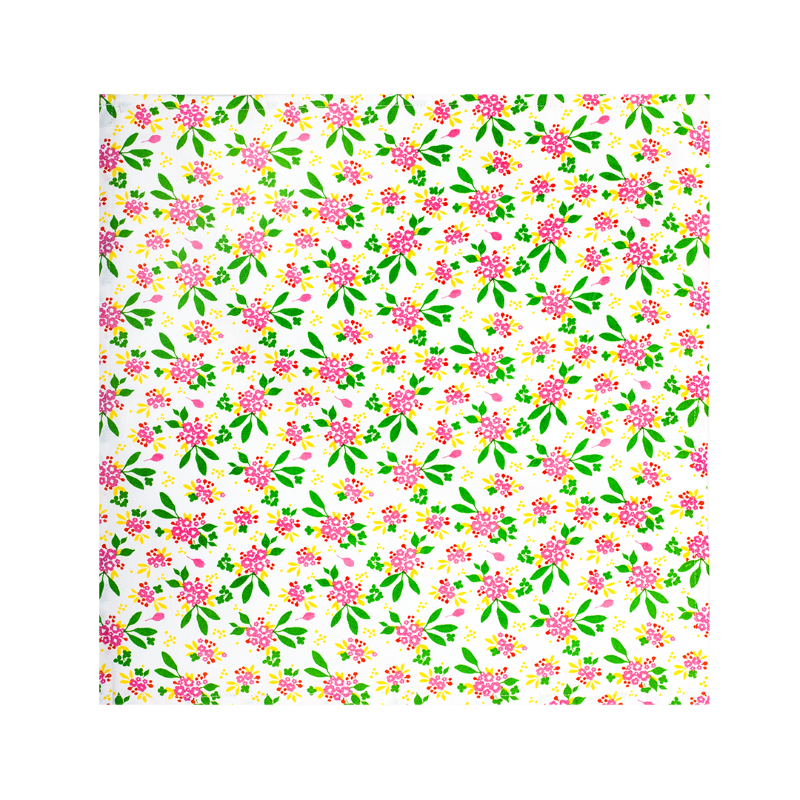 Kitsch Kitchen napkin Mercado de Flores green
