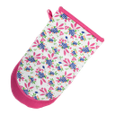 Kitsch Kitchen oven glove Mercado de Flores blue