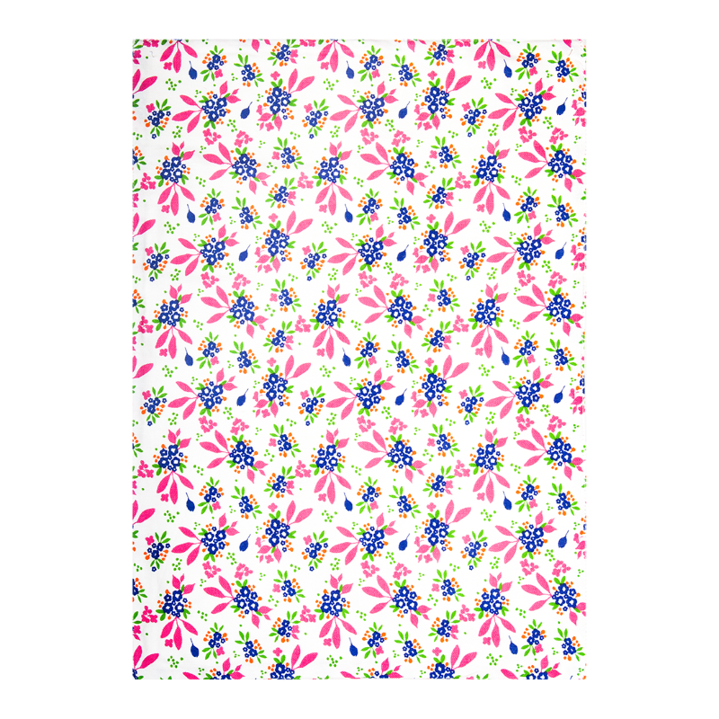 Kitsch Kitchen placemat Mercado de Flores blue