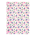 Kitsch Kitchen placemat Mercado de Flores blue