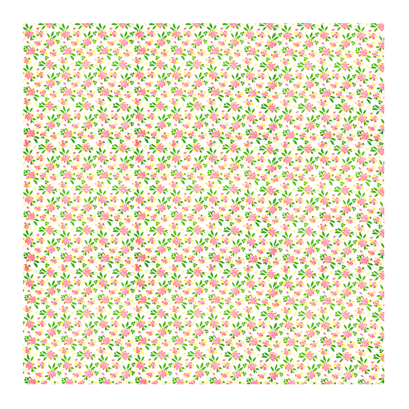 Kitsch Kitchen tablecloth Mercado de Flores green 150 x 150 cm