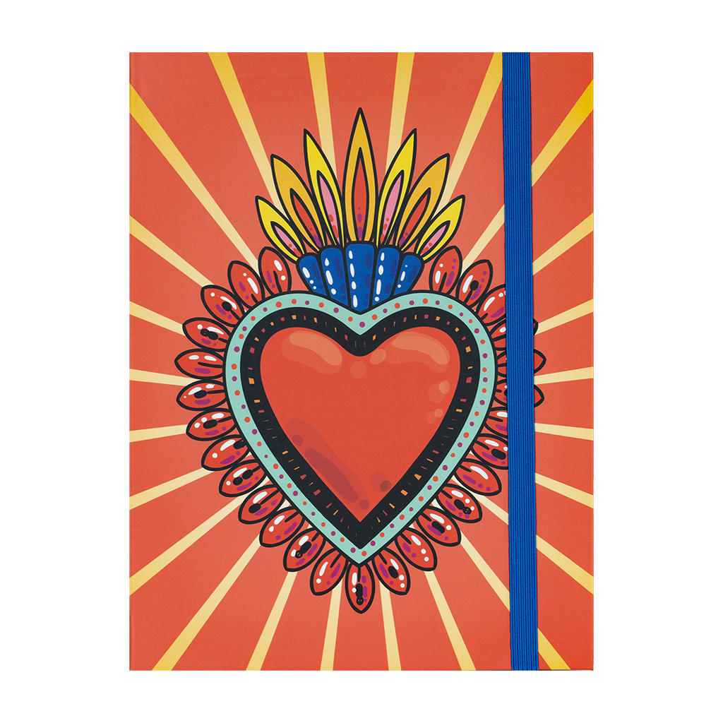 Kitsch Kitchen notebook Heart