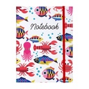 Kitsch Kitchen notebook Sealife