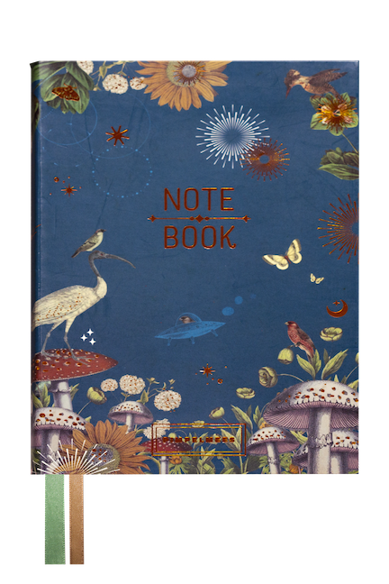 Pimpelmees notebook A6 - blue 