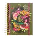 Pimpelmees notebook A5 WIREO XXL Turtle - Olive 
