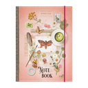 Pimpelmees notebook A5 Wonderland - Peach Butterbird 