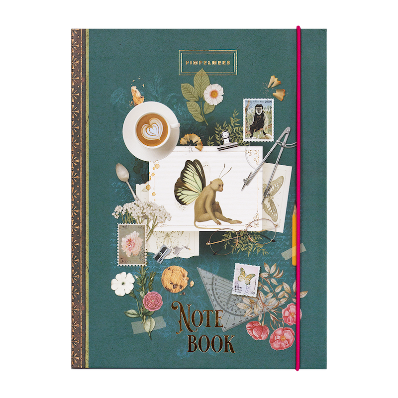 Pimpelmees notitieboek A5 Wonderland - Fig Wingmonkey