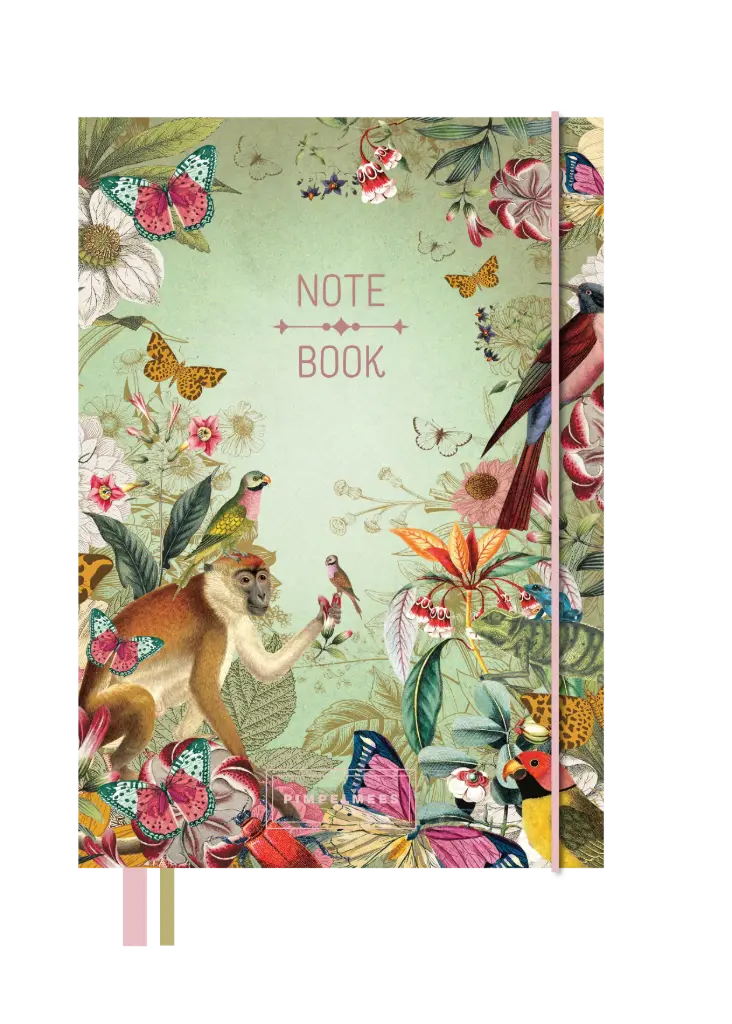 Pimpelmees notitieboek Terra Botanica A5 - Apple