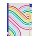 Pepa Lani notebook A4 Spring Flower & Fruity Retro swirl 