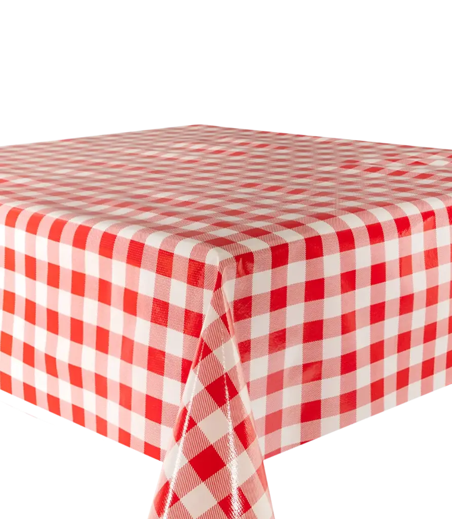 Kitsch Kitchen oilcloth Mascota XL red 10 cm