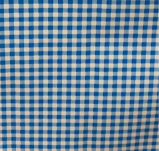 Kitsch Kitchen Oilcloth Mascota blue 10cm  (1.20 wide)