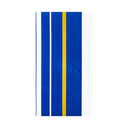 Kitsch Kitchen papieren servetten Sealife gestreept blauw/wit bistro