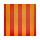 Kitsch Kitchen paper napkins Streetstyle striped orange/red