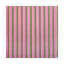 Kitsch Kitchen paper napkins Streetstyle striped pink/green