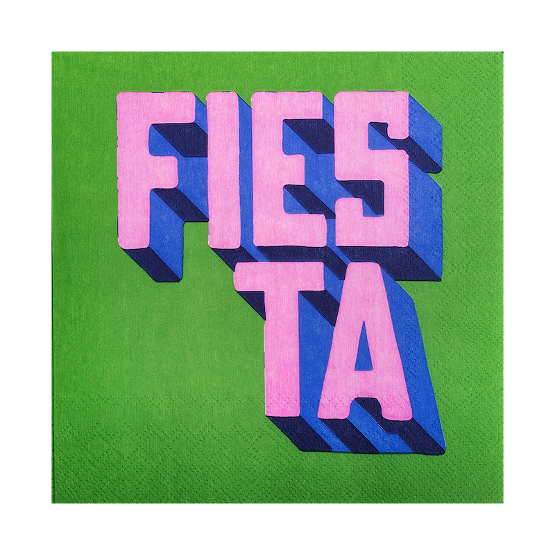 Kitsch Kitchen paper napkins Streetstyle Fiesta