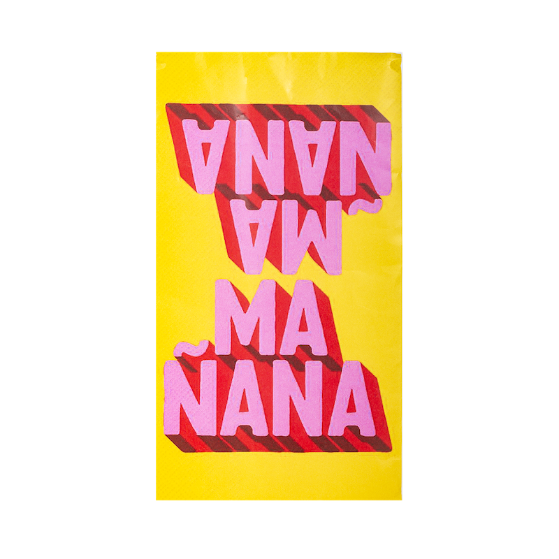 Kitsch Kitchen paper napkins Streetstyle Manana bistro