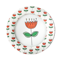 Kitsch Kitchen photoframe tulips round 10 cm