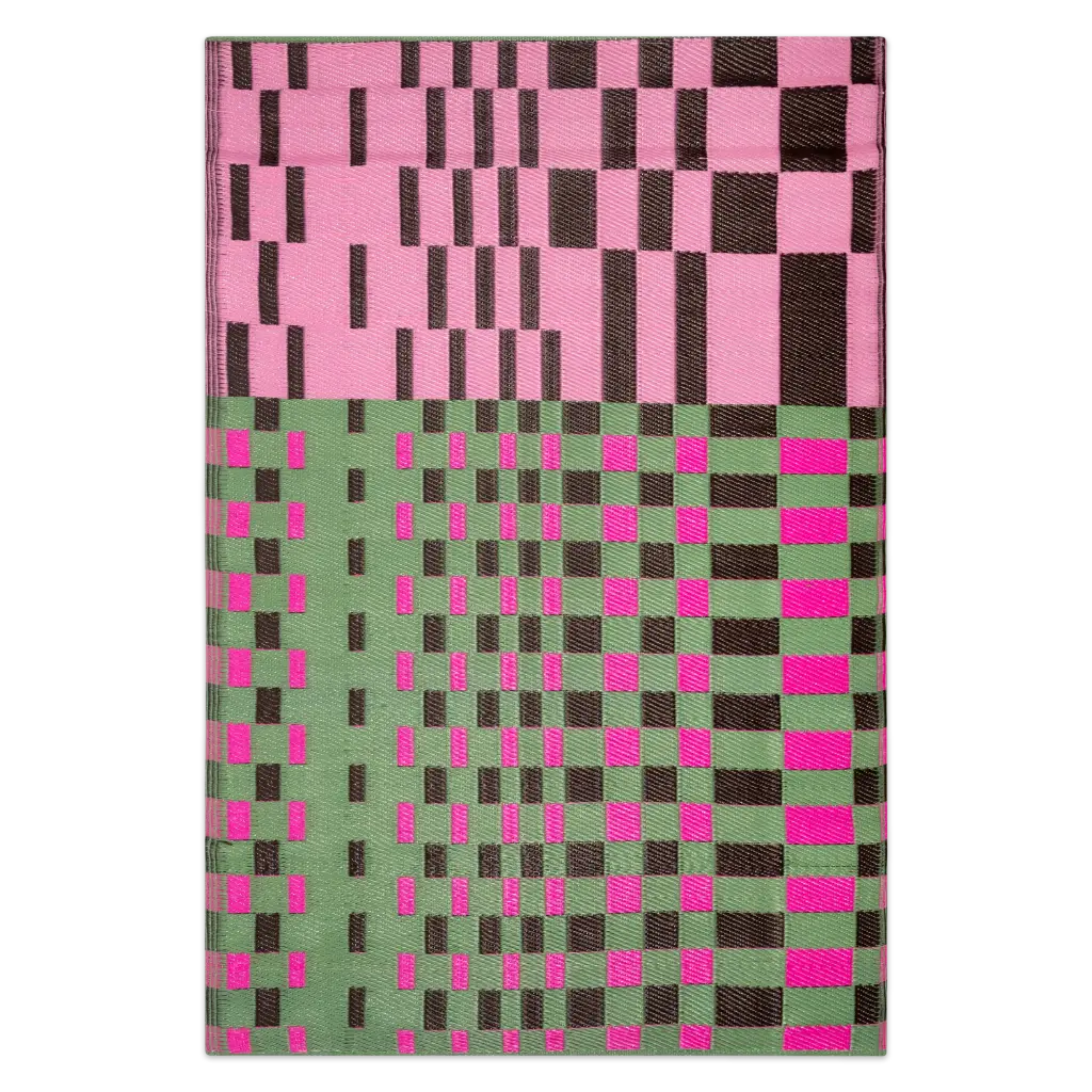 Kitsch Kitchen rug recycled plastic Davi