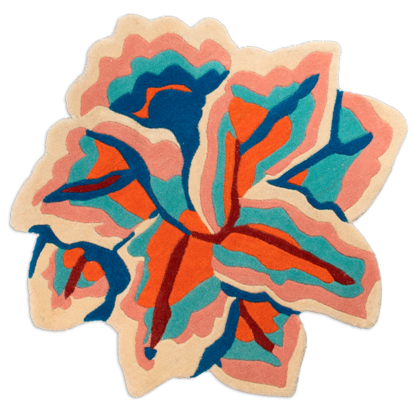 Kitsch Kitchen rug Sword Lily multi