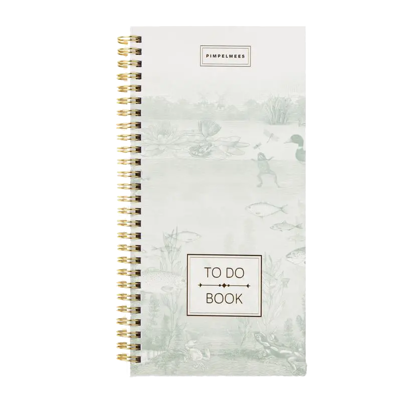 Pimpelmees to do boek Mono Vintage green 