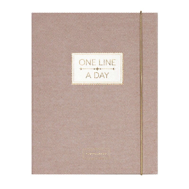 Pimpelmees one line a day Mono Luxe edition linnen warm nude 