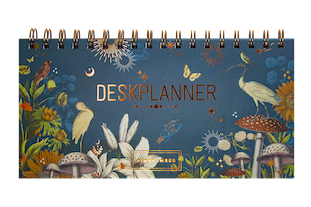 Pimpelmees desk planner - sky 