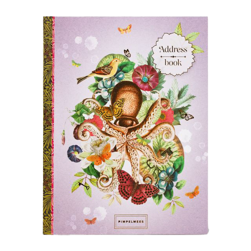 Pimpelmees Address Book A6 Berry 