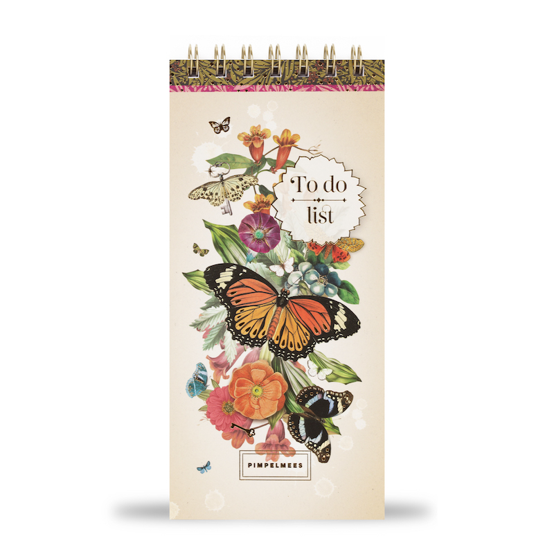 Pimpelmees to do list Butterfly - Grape 