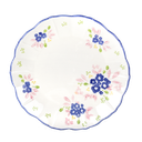 Kitsch Kitchen side plate Mercado de Flores blue