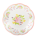 Kitsch Kitchen diner plate Mercado de Flores green