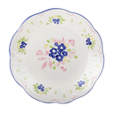 Kitsch Kitchen diner plate Mercado de Flores blue
