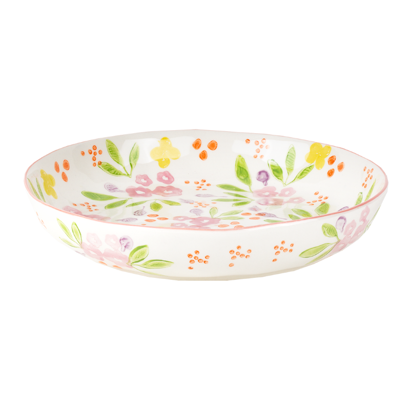 Kitsch Kitchen pasta bord Mercado de Flores groen 