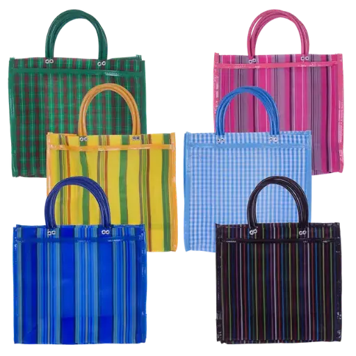 [KK.60018] Kitsch Kitchen Folclorico mesh bag small 30x30 