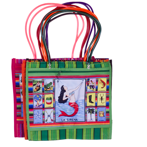 [KK.60020] Kitsch Kitchen Folclorico Loteria tas