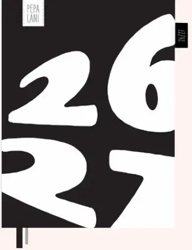 [PBW.26103] Pepa Lani B&W agenda 2026/2027 numbers 