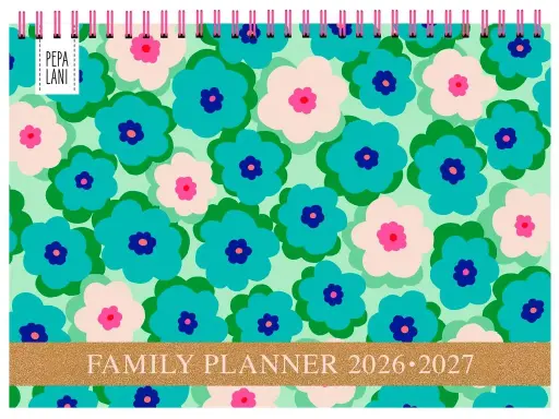 [PPL.26111] Pepa Lani Flower summer flowers family planner 2026/2027 