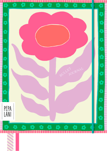 [PPL.40095] Pepa Lani Flower bullet journal pretty flower