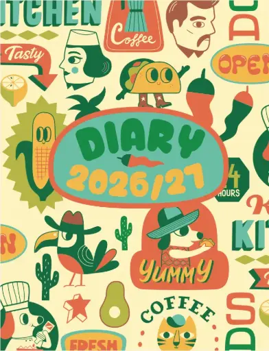 [KK.26103] Kitsch Kitchen diary 2026/2027 El Restaurante (3) 