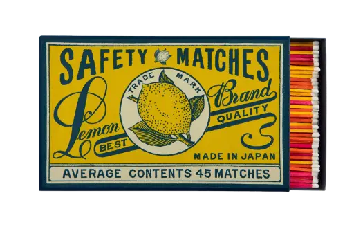 [BB32] Lemon Giant Matches