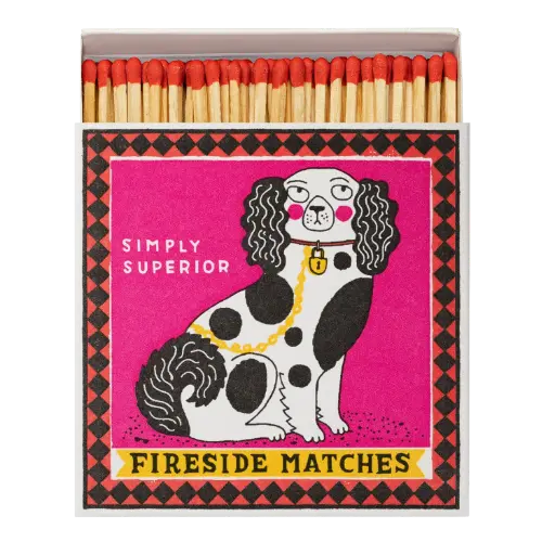 [B334] Archivist Staffordshire Figure lucifers