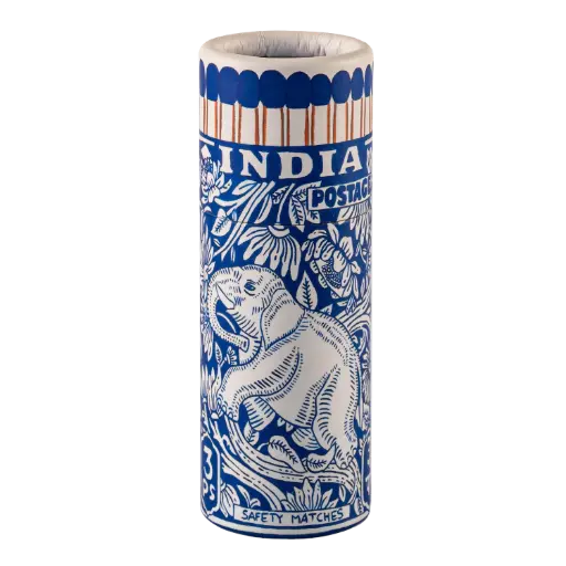 [CM010] Elephant Stamp Small Cylinder lucifers