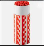 [CM014] Sweetheart Small Cylinder Matches