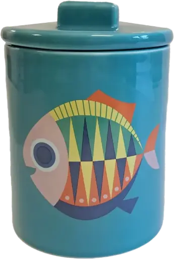 [KK.80059] Kitsch Kitchen jar small Sealife small fish